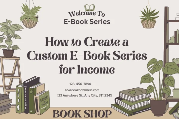 How to Create a Custom E-Book Series for Income