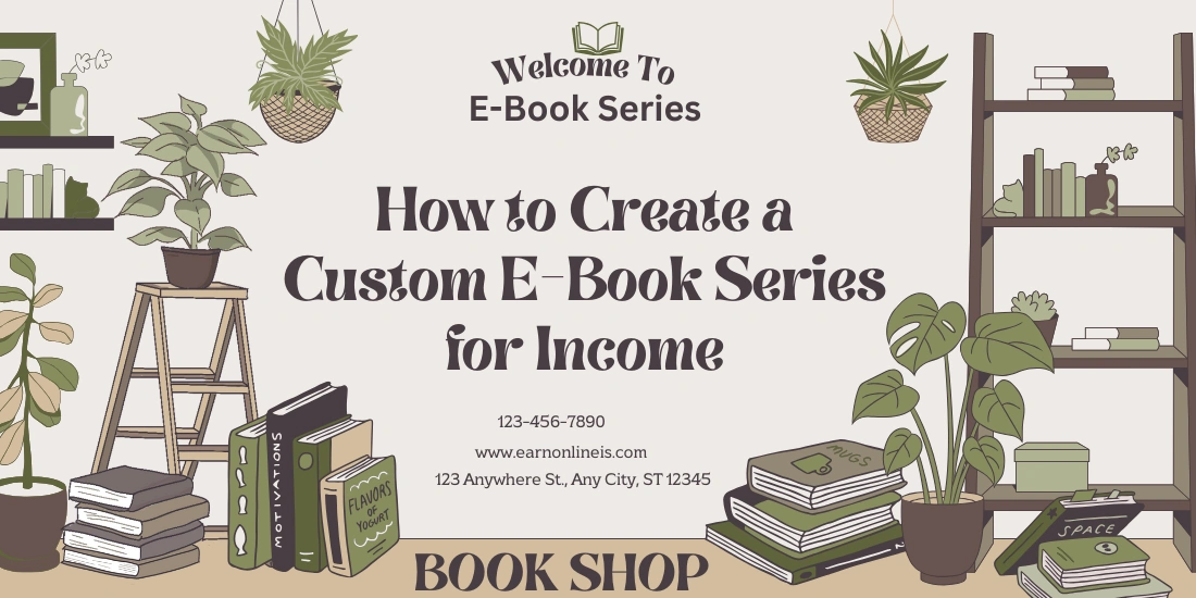 How to Create a Custom E-Book Series for Income